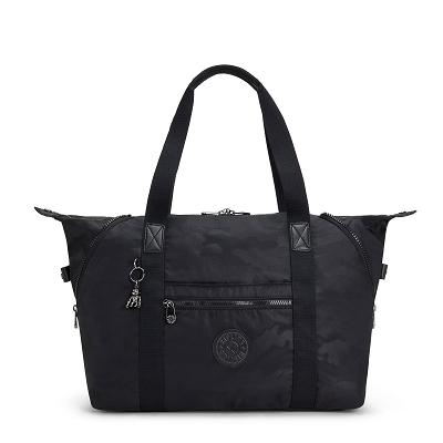 Kipling Art Medium Handtas Zwart Camo | Ki1752O