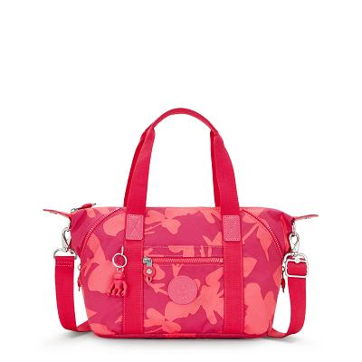 Kipling Art Mini Schoudertas Koraal Bloemen | Ki1921F