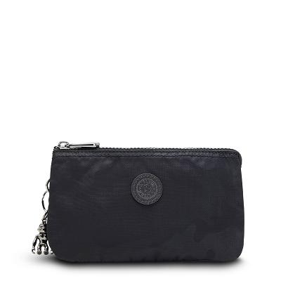 Kipling Creativity Large Make Up Tasje Zwart Camo | Ki1115C