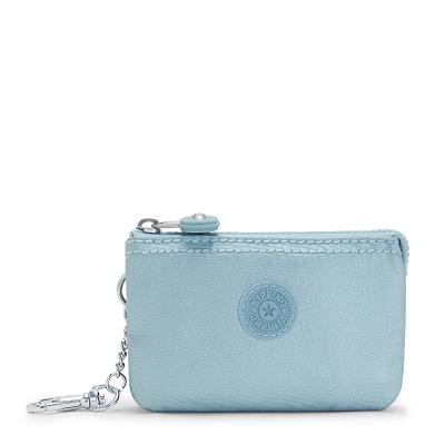 Kipling Creativity Mini Sleutelhanger Turquoise Metal | Ki1022H