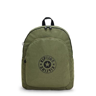 Kipling Curtis Large Laptop Rugzak Olijfgroen | Ki1328K