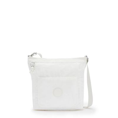 Kipling Erasmo Schoudertas Wit | Ki1961W