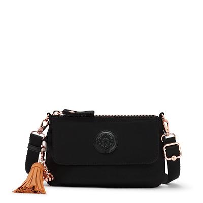Kipling Etka Schoudertas Roze Zwart | Ki1962E