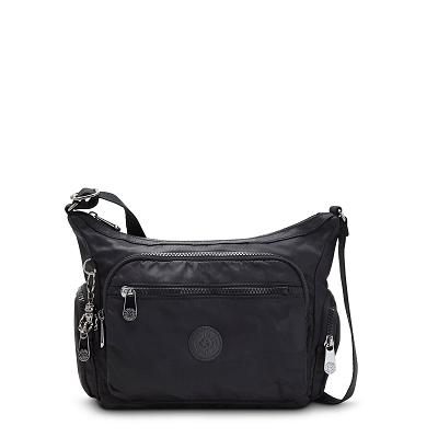 Kipling Gabbie Small Mini Handtas Zwart Camo | Ki1866H