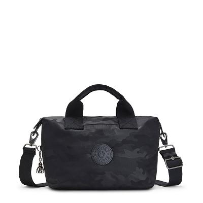 Kipling Kala Mini Mini Handtas Zwart Camo | Ki1871C