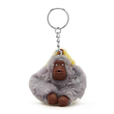 Kipling Mom And Baby Sleutelhanger Grijs | Ki1031I