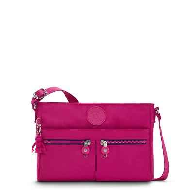 Kipling New Angie Crossbody Tas Roze Fuchsie | Ki1659S