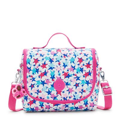 Kipling New Kichirou Lunchtas Blauw Roze | Ki2122Z