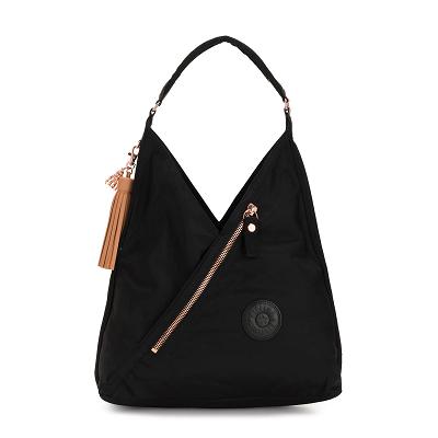 Kipling Olina Schoudertas Roze Zwart | Ki1983S