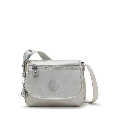 Kipling Sabian Metallic Tassen Zilver | Ki1825A