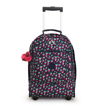 Kipling Sanaa Rugzak Met Wieltjes Gekleurd | Ki1381F