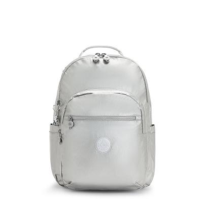 Kipling Seoul Large Laptop Rugzak Zilver | Ki1343G