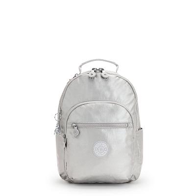 Kipling Seoul Small Reisrugzak Zilver | Ki1463I