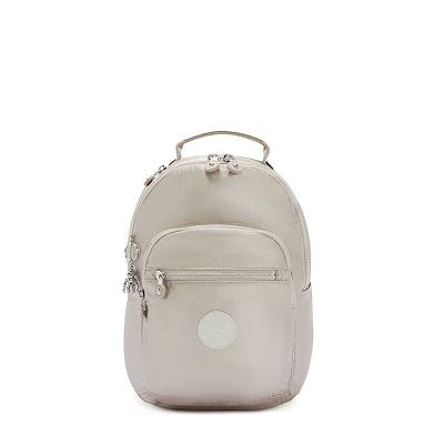 Kipling Seoul Small Rugzak Metal | Ki1319I