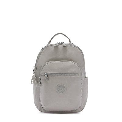 Kipling Seoul Small Schooltas Grijs | Ki2199S