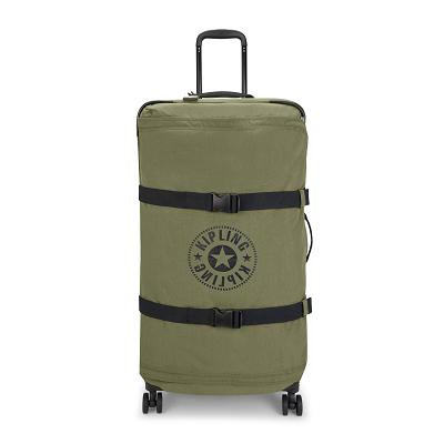 Kipling Spontaneous Large Reiskoffer Olijfgroen | Ki2044S