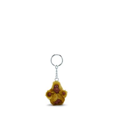 Kipling Sven Extra Small Sleutelhanger Donkergeel | Ki1076K